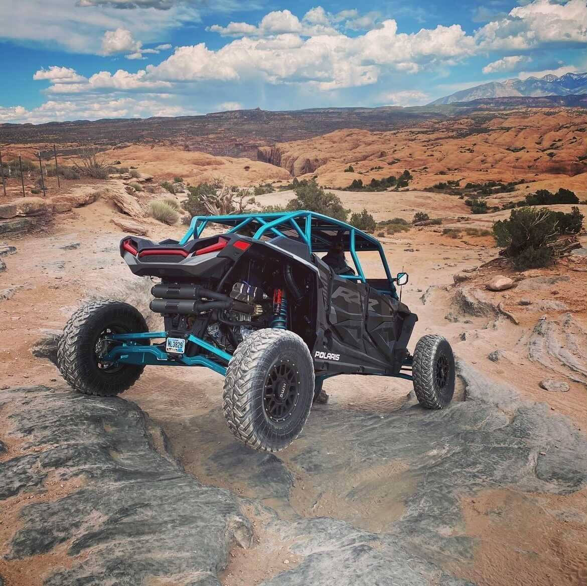 Polaris RZR Turbo with KMC wheels and Fuel Gripper tires