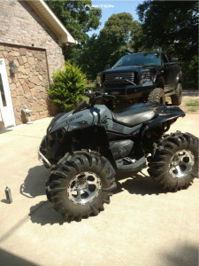 2014 Can-Am Renegade 1000 - 14 x 7 - Black Rock Revo -  - 32 x 10