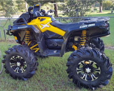 1 2015 Outlander 800 Xmr Can Am Lift 6 Outside Flares
