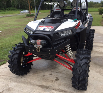 1 2014 Rzr 1000 White Lightning Polaris Lift 3 Outside Flares