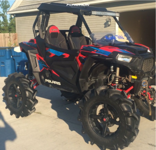 1 2016 Rzr 900 Polaris Lifted 9 Outside Flares