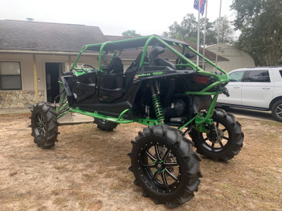 1 2018 Rzr Xp 4 1000 Eps High Lifter Edition Polaris Super Atv 18 Fuel Maverick Machined Accents