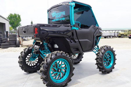 1 2021 Defender Hd10 Limited Can Am Super Atv 6 Fuel Triton Blue