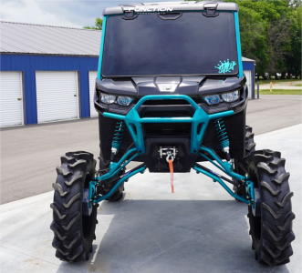 1 2021 Defender Hd10 Limited Can Am Super Atv 6 Fuel Triton Blue
