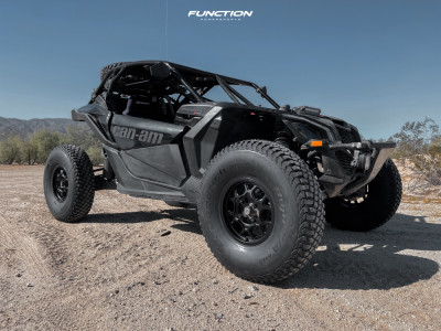 1 2019 Maverick X3 Turbo R Can Am Stock Kmc Ks133 Black