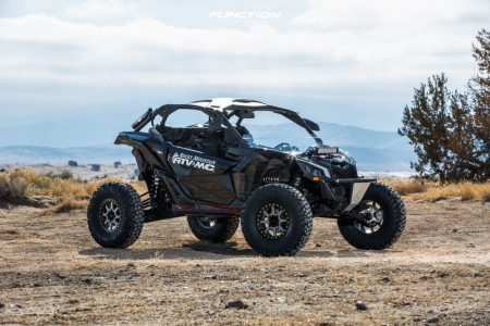 1 2018 Maverick X3 Turbo Can Am Stock Kmc Ks234 Gunmetal