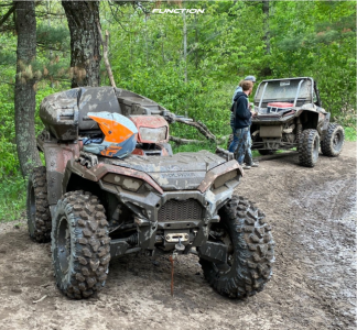 1 2021 Sportsman 850 Premium Polaris Stock Itp Hurricane Black