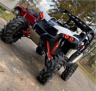 1 2014 Maverick X Rs 1000r Can Am Fox Racing Msa M21 Lok Beadlock Machined