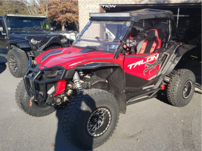 1 2019 Sxs10s2x Talon 1000x Honda Stock Hostile Utv Jigsaw Beadlock Machined Black