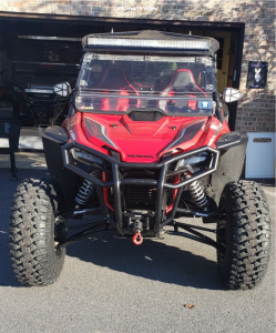 1 2019 Sxs10s2x Talon 1000x Honda Stock Hostile Utv Jigsaw Beadlock Machined Black