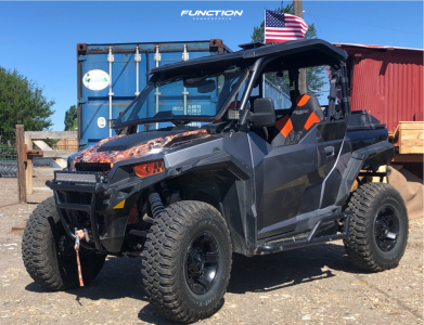 1 2018 General 1000 Eps Deluxe Polaris High Lifter Kmc Xs811 Rockstar Black