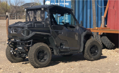1 2018 General 1000 Eps Deluxe Polaris High Lifter Kmc Xs811 Rockstar Black