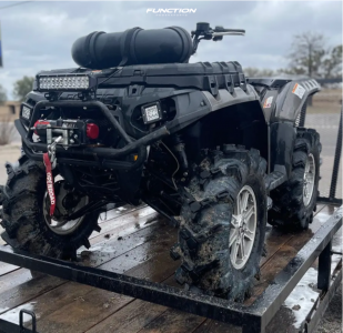 1 2012 Sportsman 550 Eps Polaris Super Atv Fuel Triton Machined Black