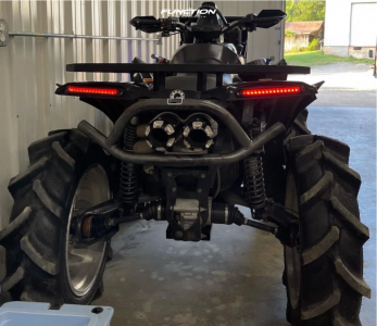 1 2020 Renegade 1000 X Mr Can Am Fox Racing Fuel Runner Chrome