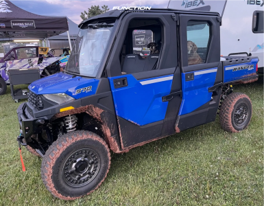 1 2022 Ranger Crew Sp 570 Northstar Edition Polaris Stock Black Rhino Armory Utv Gunmetal