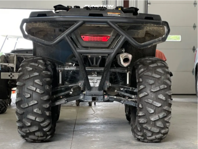 1 2022 Sportsman 450 Ho Utility Edition Polaris Stock Polaris Polaris 14 Inch Gunmetal