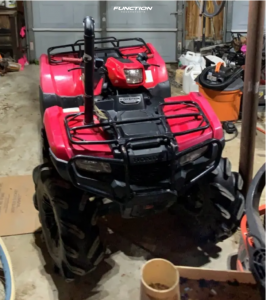 1 2016 Trx500fm6 Fourtrax Foreman Rubicon Eps Honda Highlifter Hd Alloy Hd3 Black