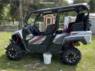2018 Yamaha YXF85 Wolverine X4 SE - 14 x 7 - QuadBoss Fury -  - 28 x 9