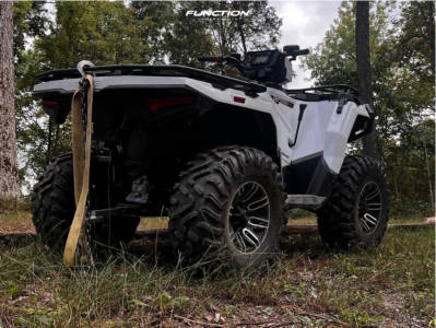 1 2022 Sportsman 570 Utility Hd Polaris Stock Moose Racing 112 X Wheels Black