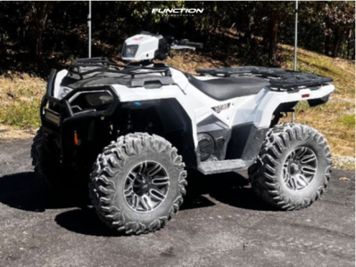 1 2022 Sportsman 570 Utility Hd Polaris Stock Moose Racing 112 X Wheels Black