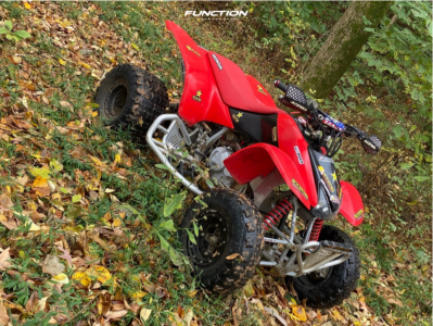 1 2001 Trx400ex Sportrax Honda Stock Alba Racing 9x8 Black Black