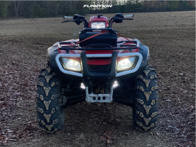 1 2009 Trx500fe Fourtrax Foreman 4x4 Es Honda Stock Itp Hurricane Black