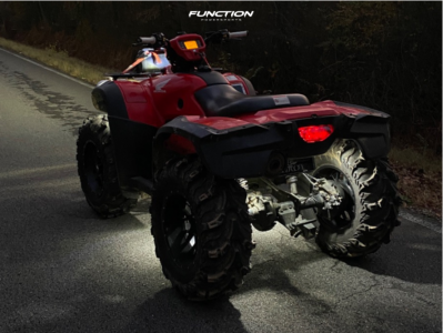 1 2009 Trx500fe Fourtrax Foreman 4x4 Es Honda Stock Itp Hurricane Black