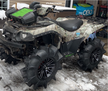 2009 Kawasaki KVF750 Brute Force 4x4i - 14 x 7 - MSA Rogue -  - 29.5 x 8