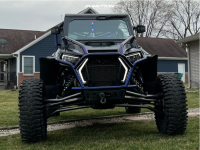 1 2021 Rzr Turbo S4 Polaris Fox Alba Racing Crusher Black