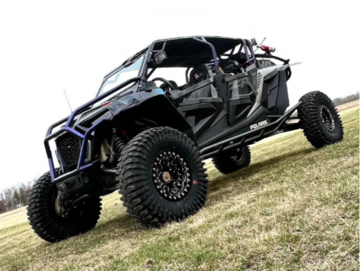 1 2021 Rzr Turbo S4 Polaris Fox Alba Racing Crusher Black