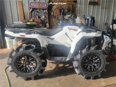 1 2022 Sportsman 570 Utility Hd Polaris High Lifter System 3 Offroad Sb 7 Machined Black