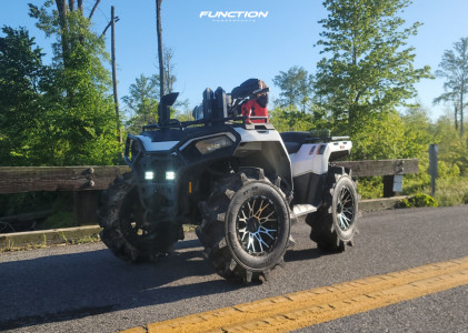 1 2022 Sportsman 570 Utility Hd Polaris High Lifter System 3 Offroad Sb 7 Machined Black