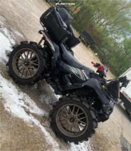 1 2007 Kvf750 Brute Force 4x4i Kawasaki Highlifter Itp Hurricane Bronze