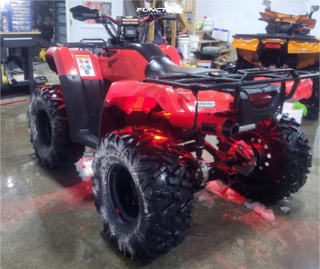 1 2018 Trx420fm 4x4 Honda Stock Itp Delta Steel Red