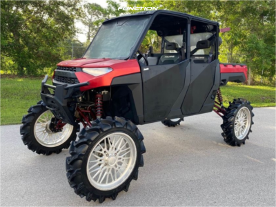 1 2019 Ranger Crew Xp 1000 Eps Polaris Super Atv High Lifter American Force Nomad Utv Polished