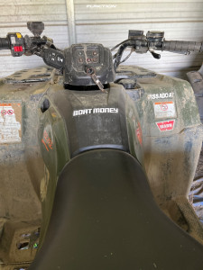 1 2021 Trx420fm Honda Stock Oem Oem Black