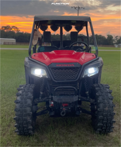 1 2017 Sxs500m2 Pioneer 500 Honda Stock Rock Trix Rt104 Black