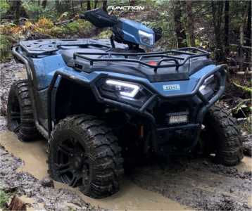1 2022 Sportsman 450 Ho Utility Edition Polaris Stock Proarmor Sixr Matte Black