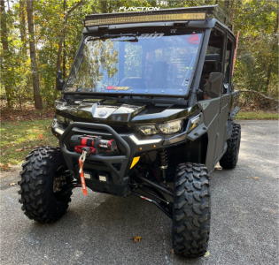 1 2022 Defender Max Hd10 Lone Star Can Am Highlifter System 3 Sb 4 Black