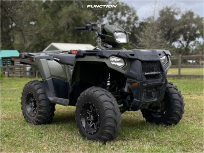 1 2020 Sportsman 450 Ho Polaris Highlifter Hd Alloy Black And Chrome Black