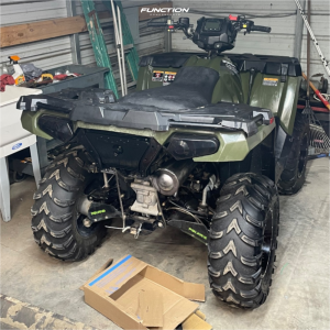 1 2020 Sportsman 450 Ho Polaris Highlifter Hd Alloy Black And Chrome Black