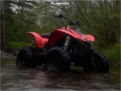 1 2009 Trail Blazer 330 Polaris Fox Itp T 9 Series Black