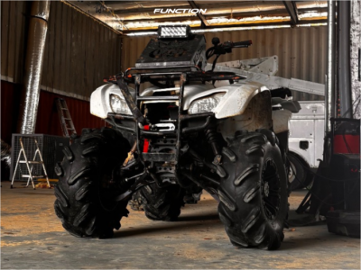 1 2007 Trx420fm Fourtrax Rancher 4x4 Honda High Lifter Hd Alloy Sti Hd4 Black