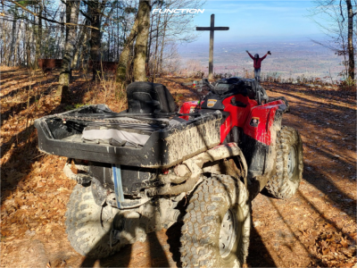 1 2024 Outlander 1000r X Mr Can Am Stock Itp Delta Steel Black