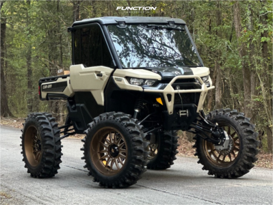 1 2025 Defender Hd10 Limited Can Am Super Atv High Lifter Msa Commander Utv Bronze