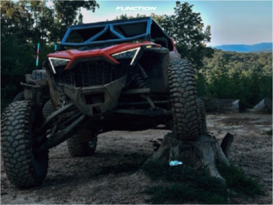 1 2023 Rzr Turbo R Ultimate Polaris Fox Supension Metal Fx Delta Beadlock Machined Black