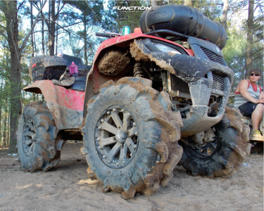 1 2012 King Quad 750 Suzuki Lift 2 Flush