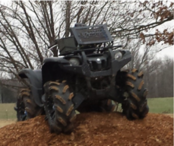1 2009 Grizzly 700 Yamaha Lift 3 Hella Outside Flares