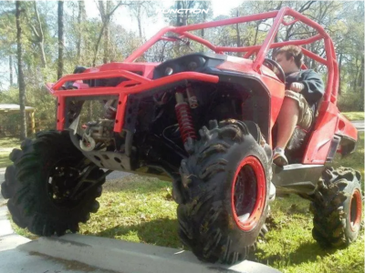 1 2011 Commander Can Am Lift 4 Hella Outside Flares