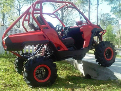 1 2011 Commander Can Am Lift 4 Hella Outside Flares